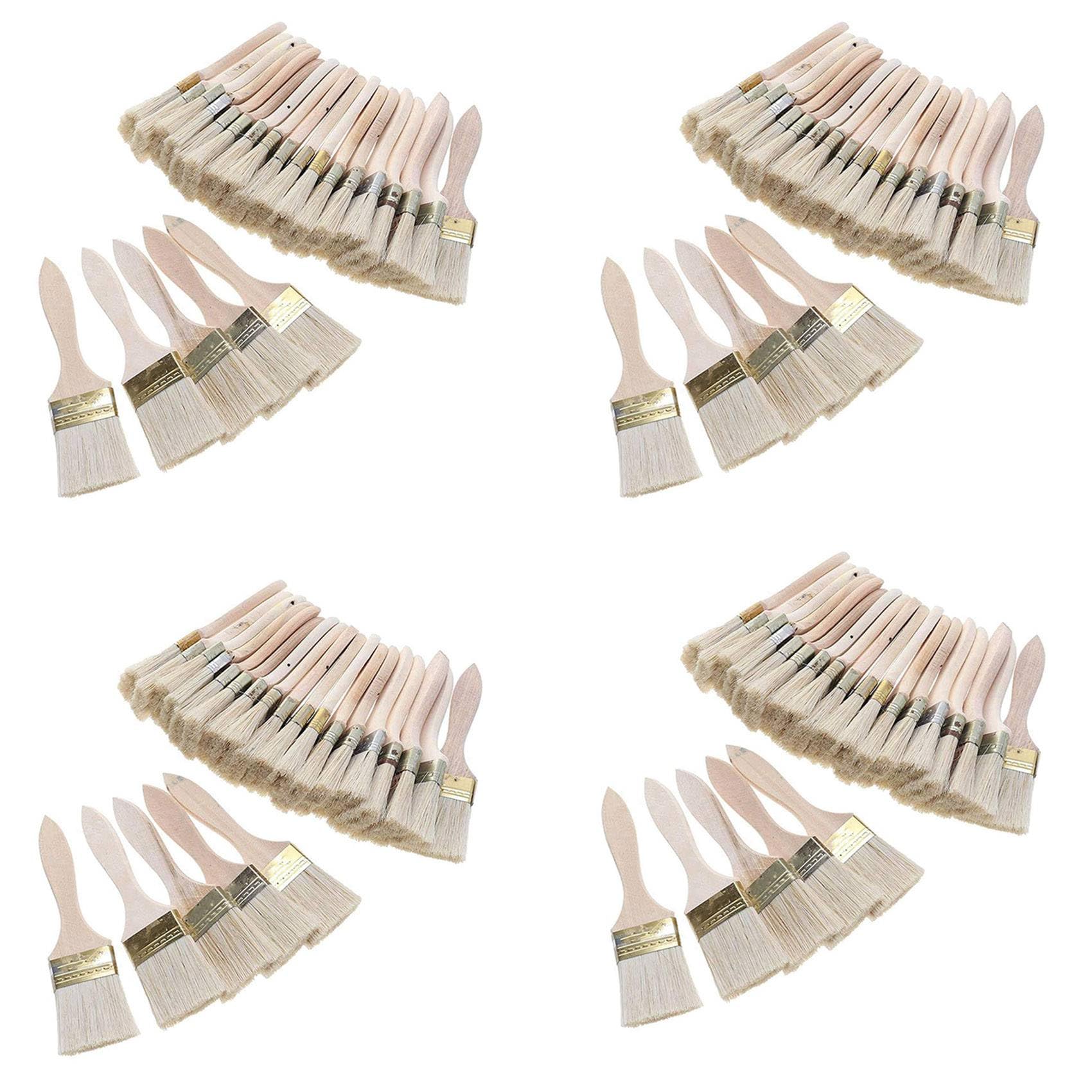 96 Packung mit 2 (48 Mm) Pinsel und Chip Pinsel für Farb Flecken Lacke und