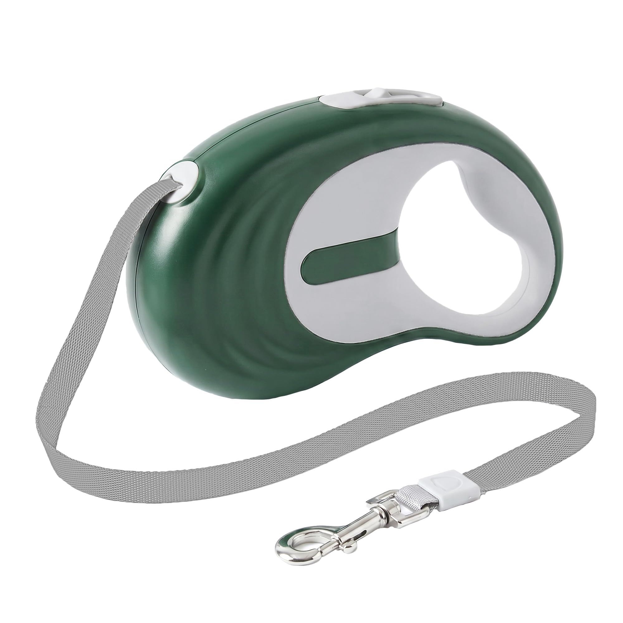 Laisse extensible pour chien 5m anti-emmêlement avec poignée antidérapante