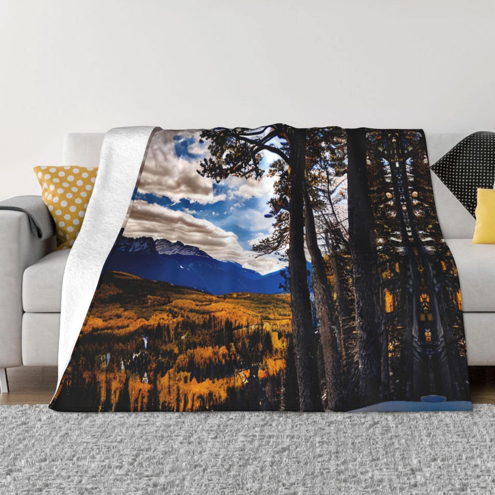 Couverture polaire flanelle chaude et ultra douce comme couvre-lit d'hiver
