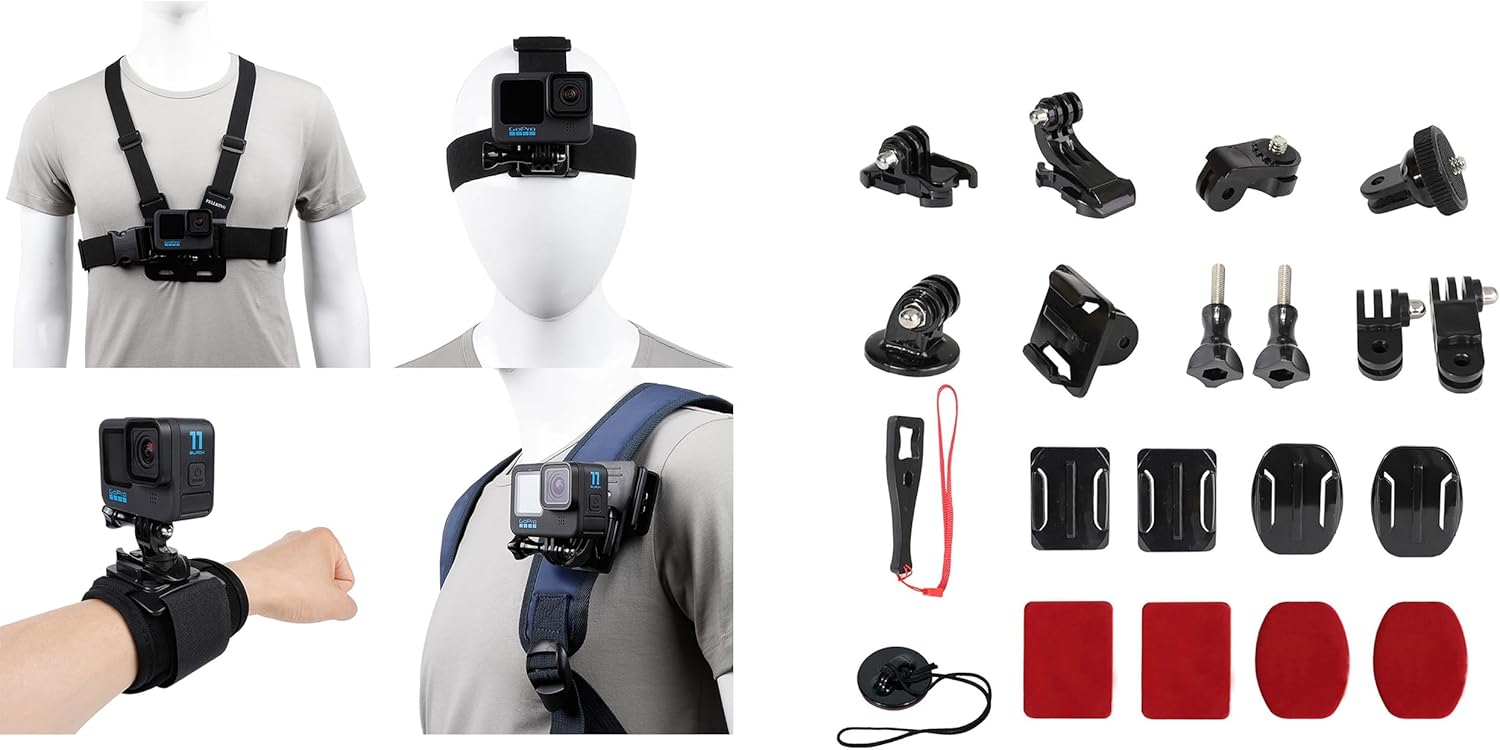Conjunto de acessórios para GoPro Hero Angola Ubuy