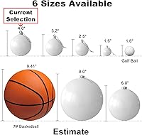 Vista 87 de Bolas de Navidad grandes de bronce de 3.2 pulgadas, adornos de decoración de árbol de Navidad, bolas colgantes inastillables para cumpleaños