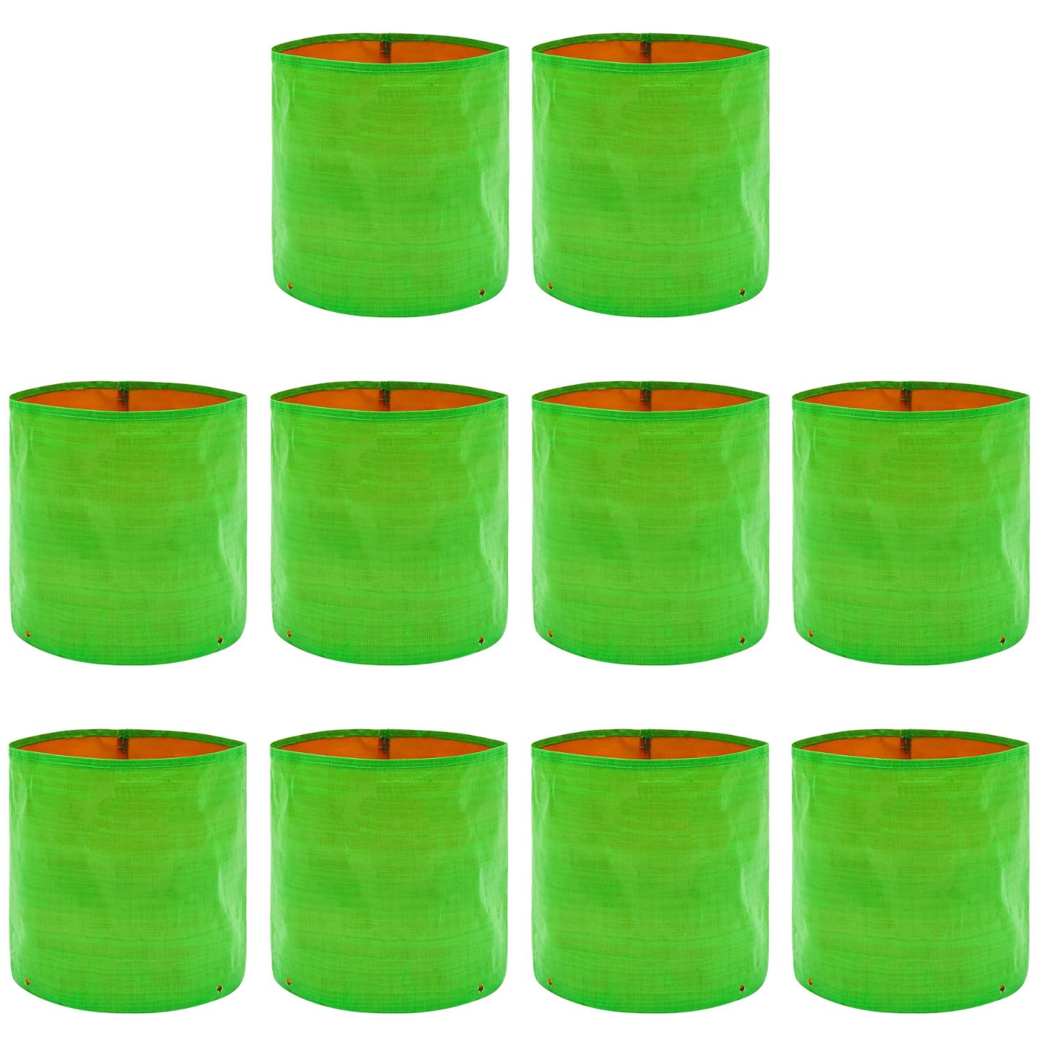 Anandi Green Grow Bags - Premium Plant Containers -1 Anandi Green Grow Bags - Premium Plant Containers -1