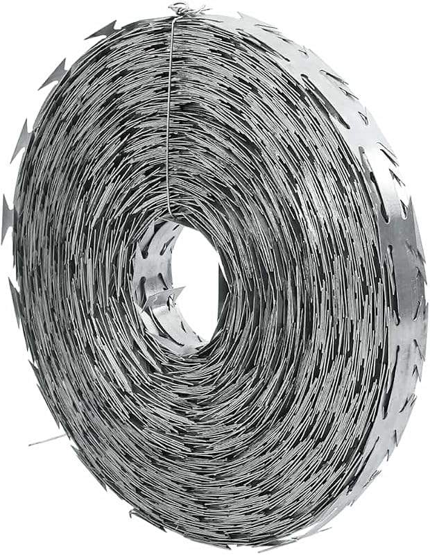 vidaXL Razor Concertina alambre acero galvanizado 1640.4'