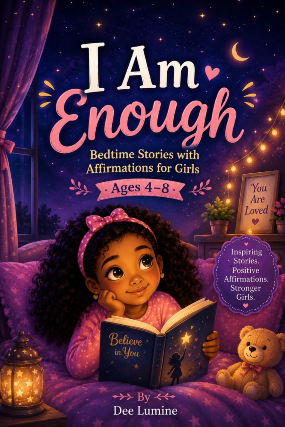 I am enough: Bedtime Stories with Affirmation for Girls Ages 4-8