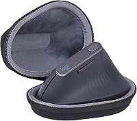 Vista 11 de co2CREA Estuche rígido de repuesto para ratón ergonómico vertical Logitech Lift (carcasa negra)