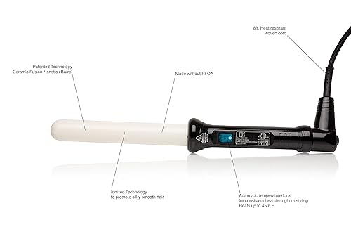Miniatura 3 de Paul Brown Hawaii EOS - Rizador de pelo sin clip de alta calidad para cabello fino y grueso, rizos suaves, radiantes y sin encrespamiento