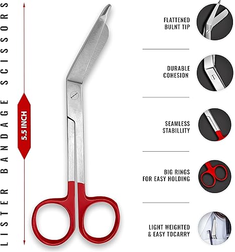 Miniatura 5 de ASA TECHMED Cinturón de enfermería  Kit completo de utilidad para cinturón médico, Pro Pack organizador de bolsillo bolsa de cadera para EMT, CNA,