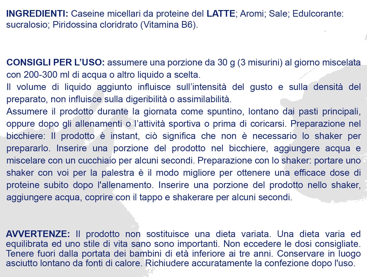 PROLABS PRIME CASEIN - 1 Kg - Vaniglia - Integratore alimentare di proteine del latte - Purissime caseine micellari - Crescita e mantenimento della massa muscolare