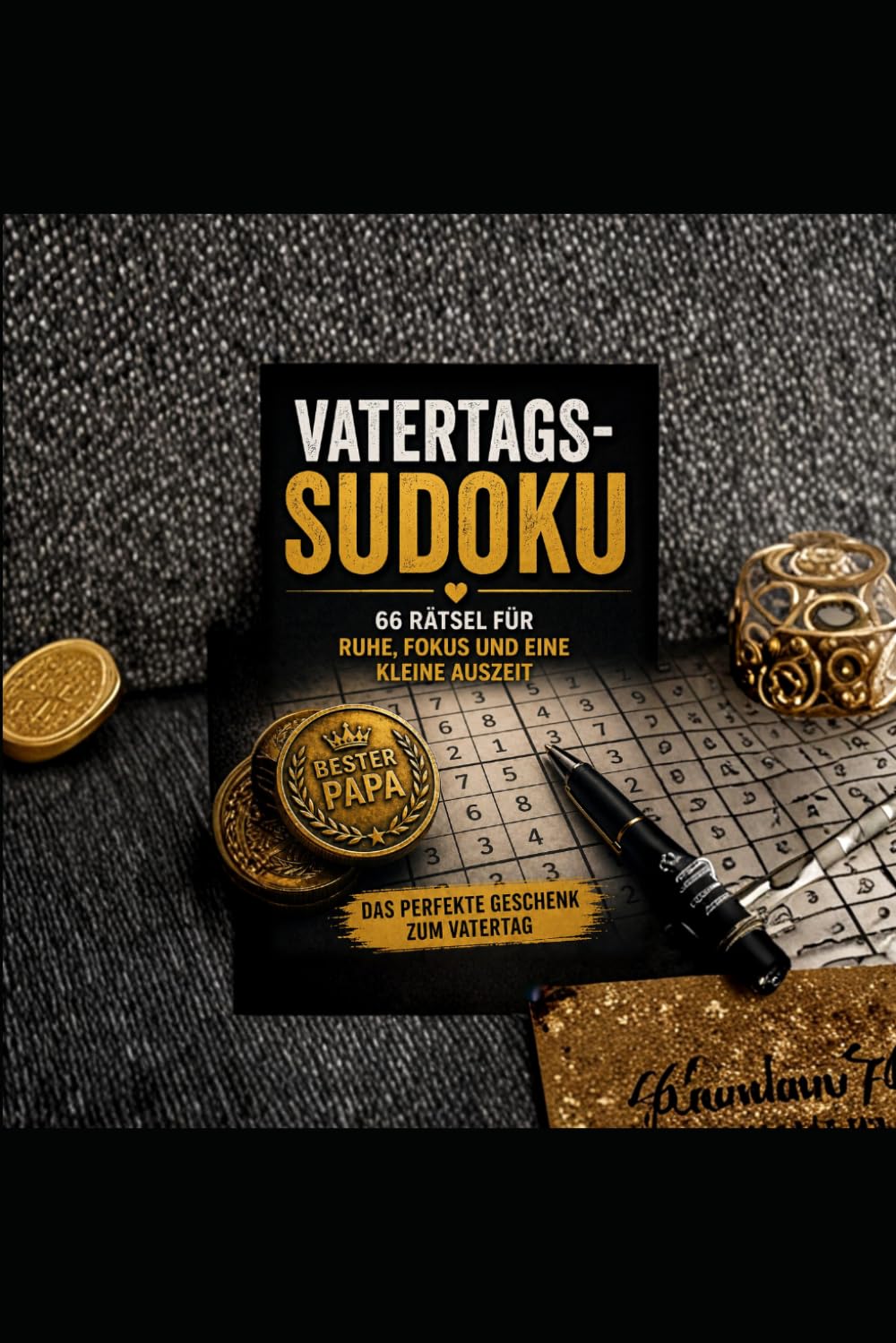 Vatertags-Sudoku: 66 Rätsel für Ruhe, Fokus und eine kleine Auszeit