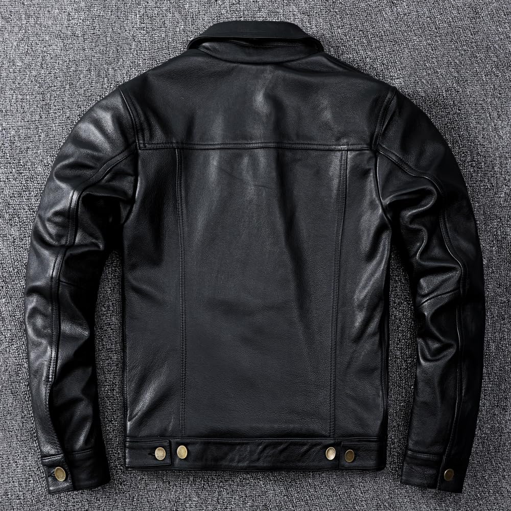 ジャケット・アウター denim jacket type leather jacket 61MhjN7f7PL._SY350_QL65_.jpg