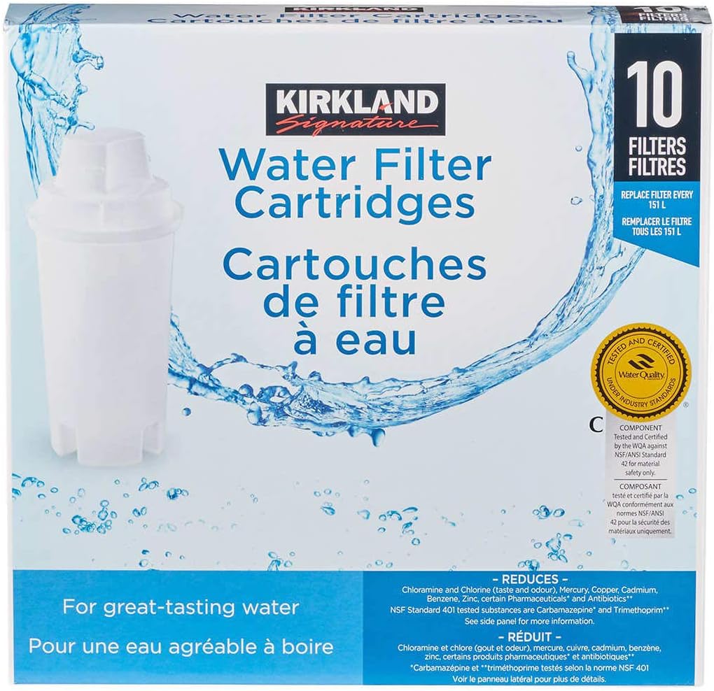 KIRKLAND SIGNATURE Water Filter Cartridge Pack of 10 Amazon.ca Tools