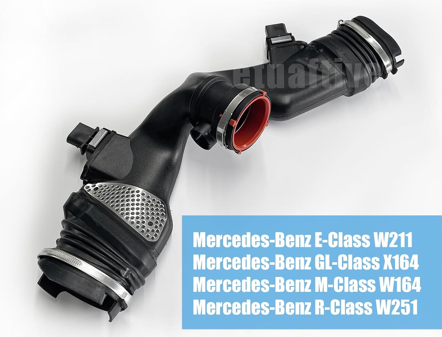 for Mercedes Benz OM642 W211 W164 W251 Air Hose Duct with Flow Mass Sensor 6420946397 6420908237 A6420943497 A6420908237