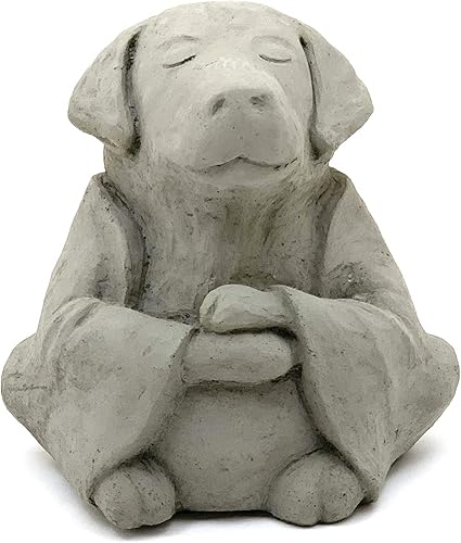 Perro Buda meditador piedra sĂłlida y duradera. Perfecto para el hogar, jardĂn o regalo. Sellado para uso en exteriores. Hecho a mano en Estados Perro Buda meditador piedra sĂłlida y duradera. Perfecto para el hogar, jardĂn o regalo. Sellado para uso en exteriores. Hecho a mano en Estados