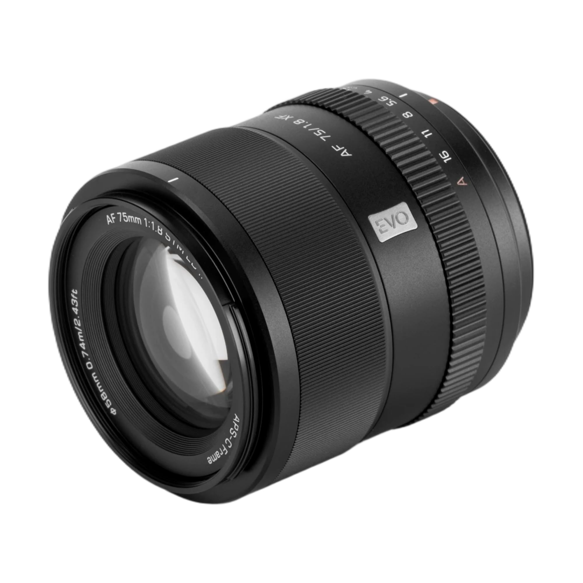VILTROX 75mm F1.8 XF EVO Objektiv, AF 75mm f1.8 für Fuji X Mount