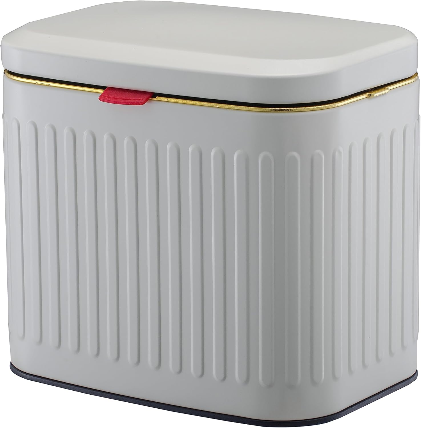 Smartbin 4L Carbon Steel Trash Can Door Compost Bin Wall Mounted 2 Ways