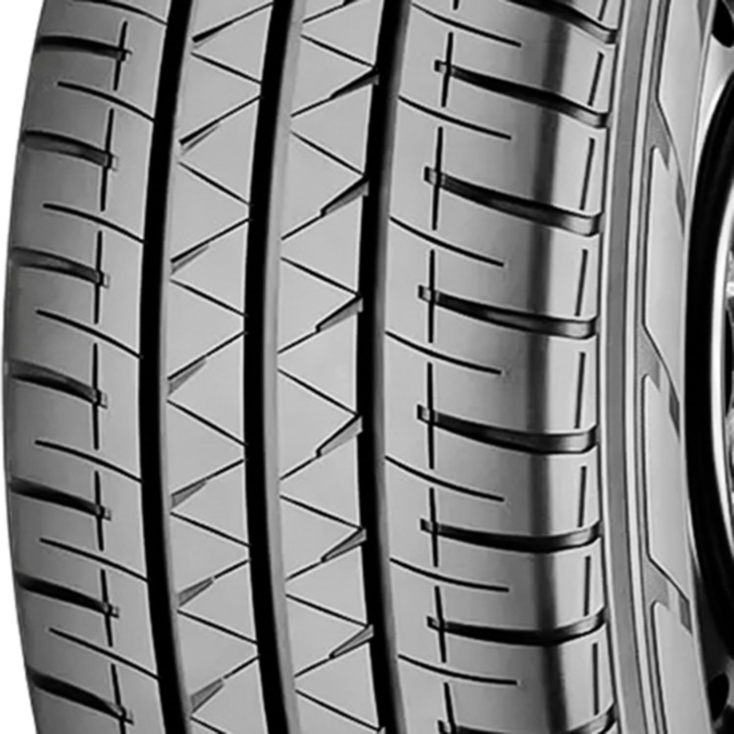 Yokohama BluEarth-Van RY55 All-Season Commercial Van Radial Tire-235/65R16 235/65/16 235/65-16 115/113T Load Range D LRD 8-Ply BSW Black Side Wall