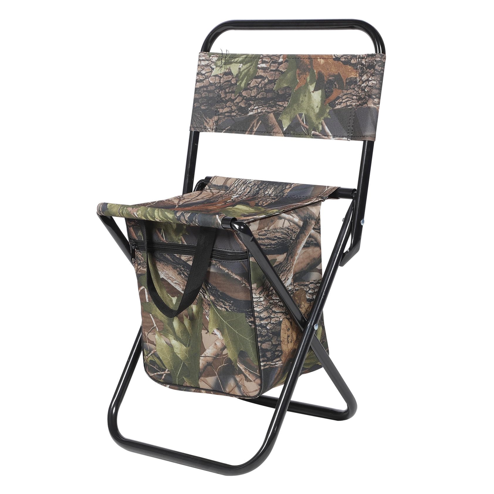 Chaise de camping portable légère pliable camouflage pour pique-nique et barbecue