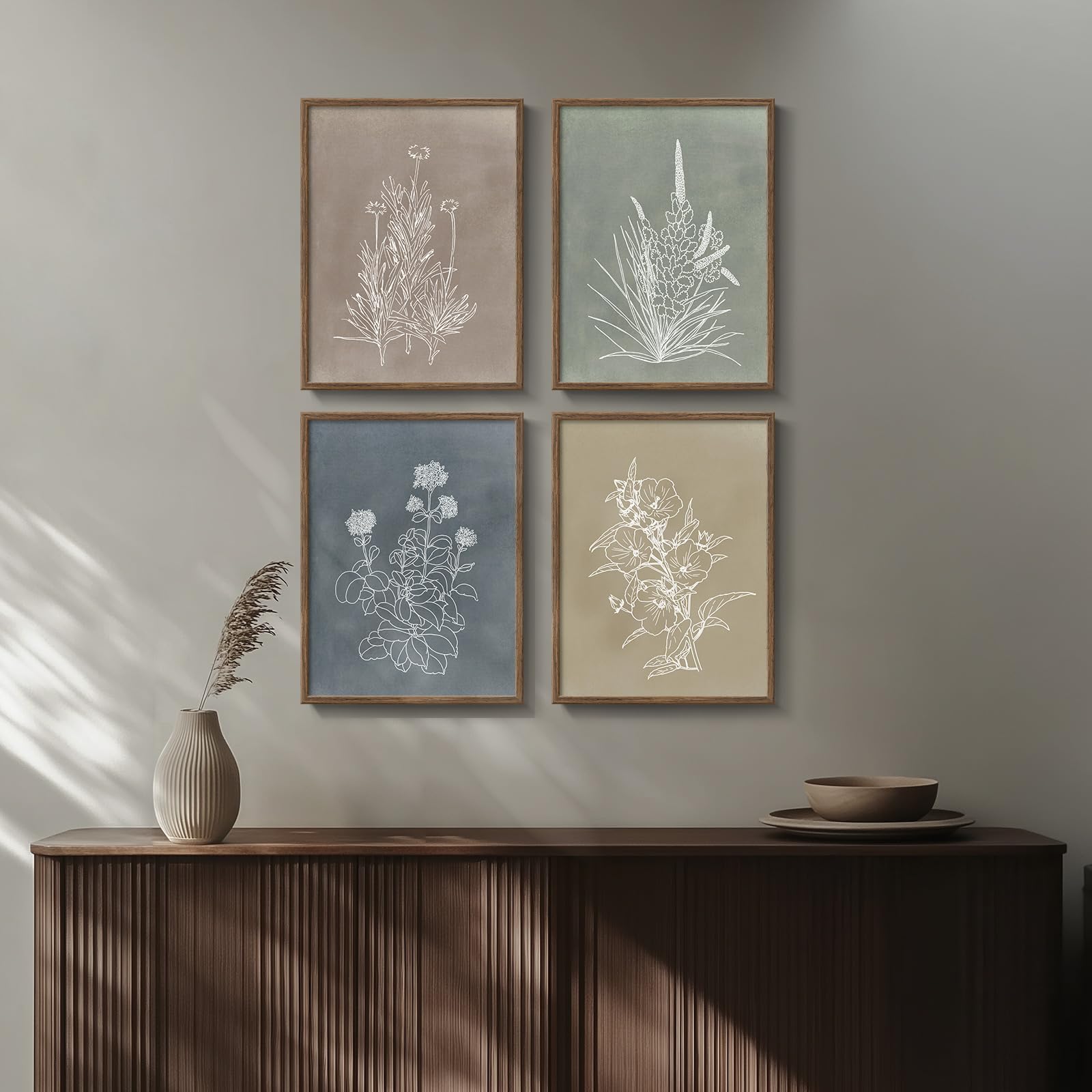 HK Studio Aesthetic Room Decor, Botanical Wall Art - Room - View #6