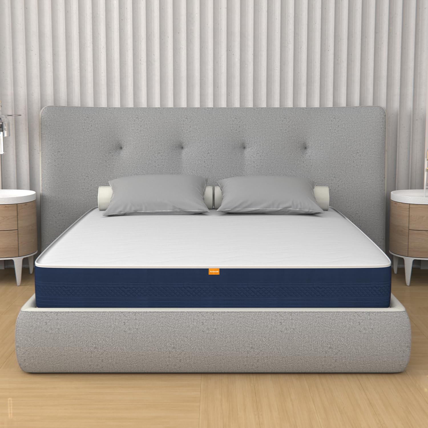 MiaSuite Materasso Memory Matrimoniale 170x200 Alto 16 cm - Anallergico, Antibatterico, Antiacaro, Traspirante - Ortopedico, Dispositivo Medico, 100% Made in Italy | Mila