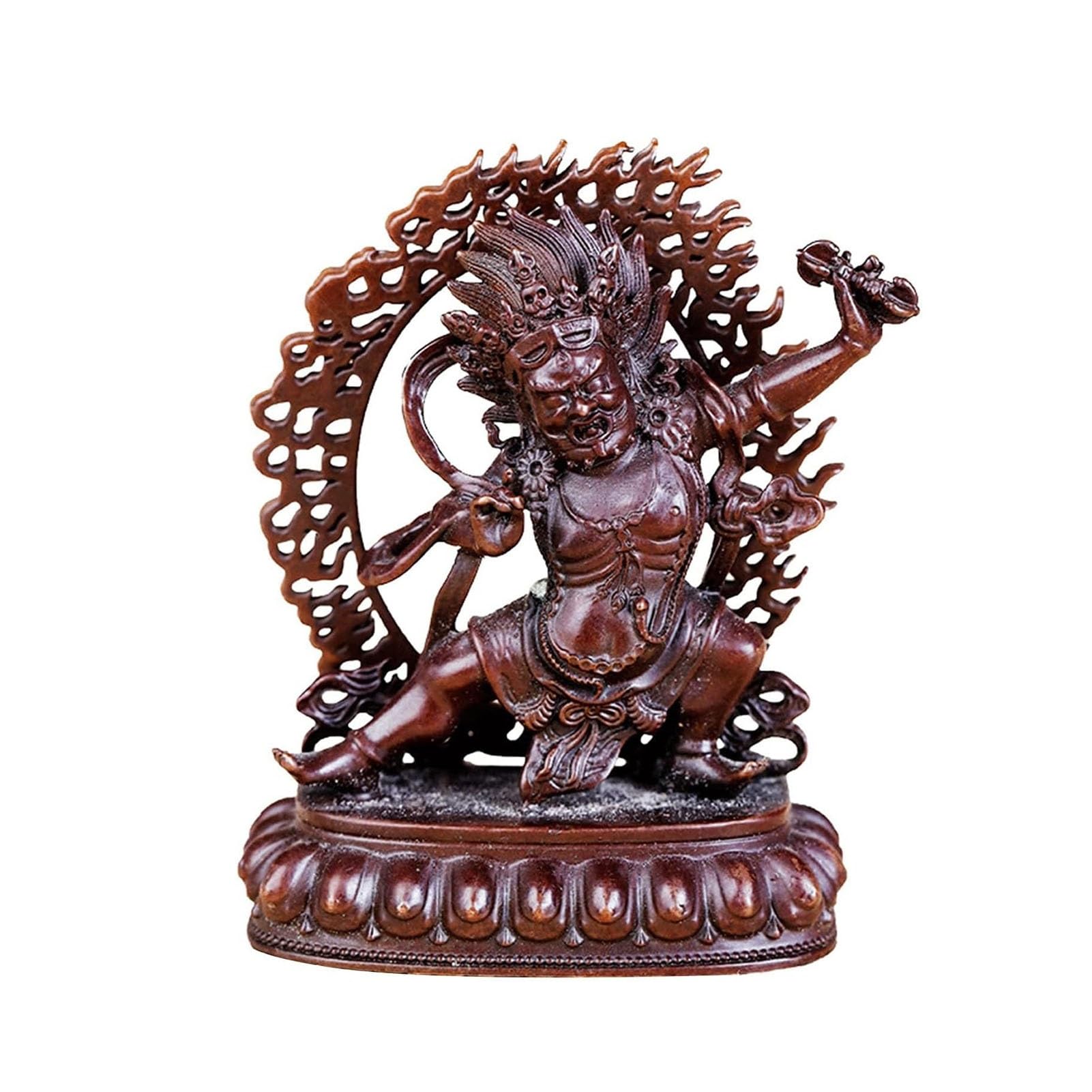 Lustige Kunststatue – Feng Shui Vajrapani Statue, Tibetische Buddha-Statue, Vajradhara-Statue, Dekorationsfiguren, Tantrischer Buddhismus Für Anfänger, Rotkupfer
