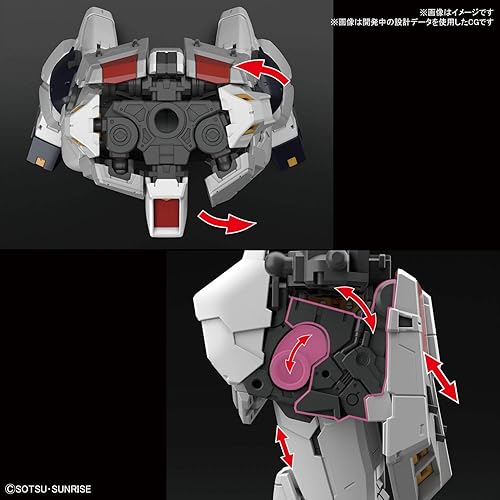 Miniatura 7 de Bandai Hobby RG 1/144#32 Contraataque de Nu Gundam Char