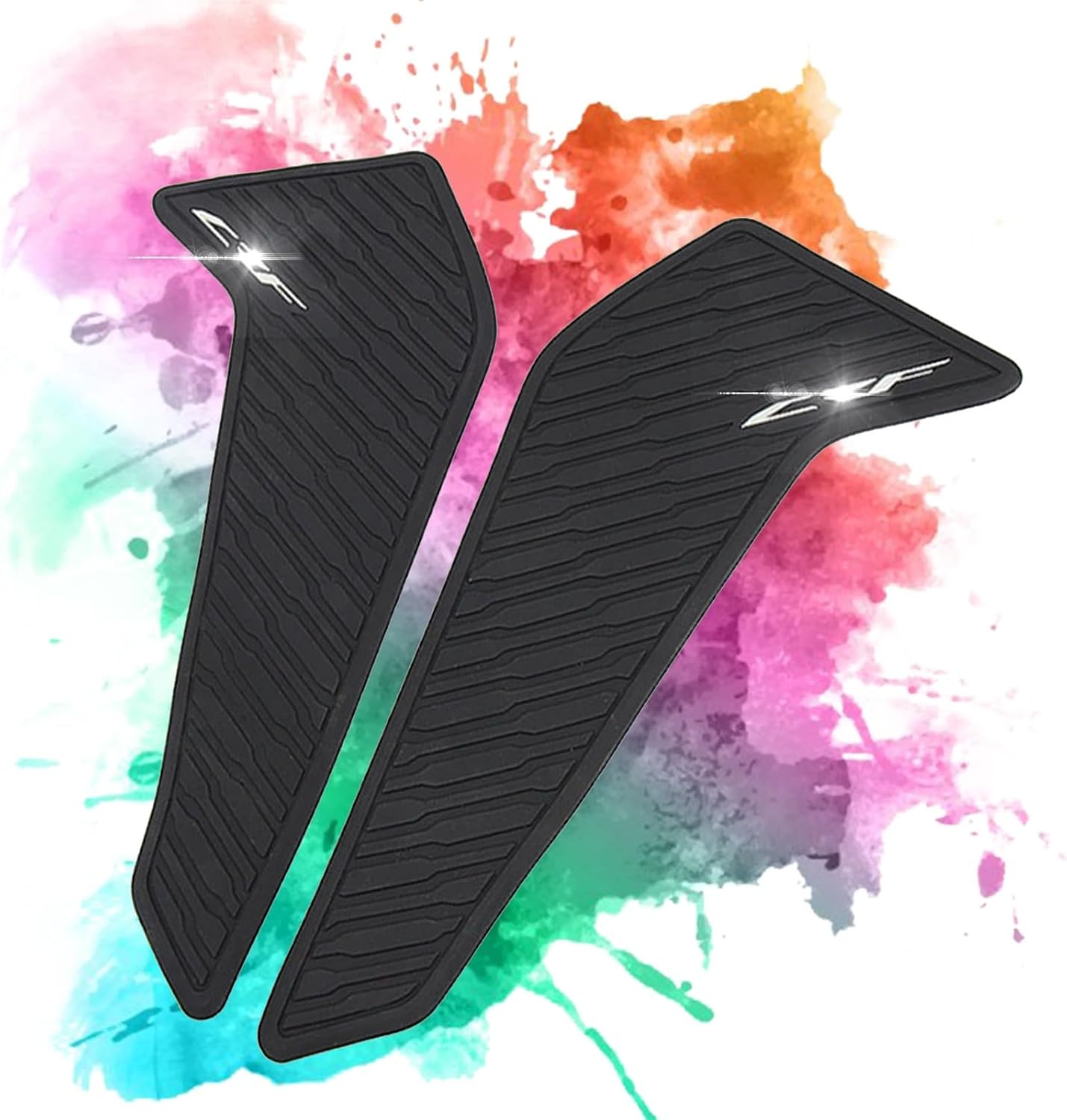 Motorcycle Side Fuel Tank Pad Compatible with Honda CRF1100L CRF 1000 L Standard Africa Twin 2020-2022 Anti Slip Gas Knee Grip Traction Pad Tankpad Motorcycle Fuel Tank Sticker Decal Pad