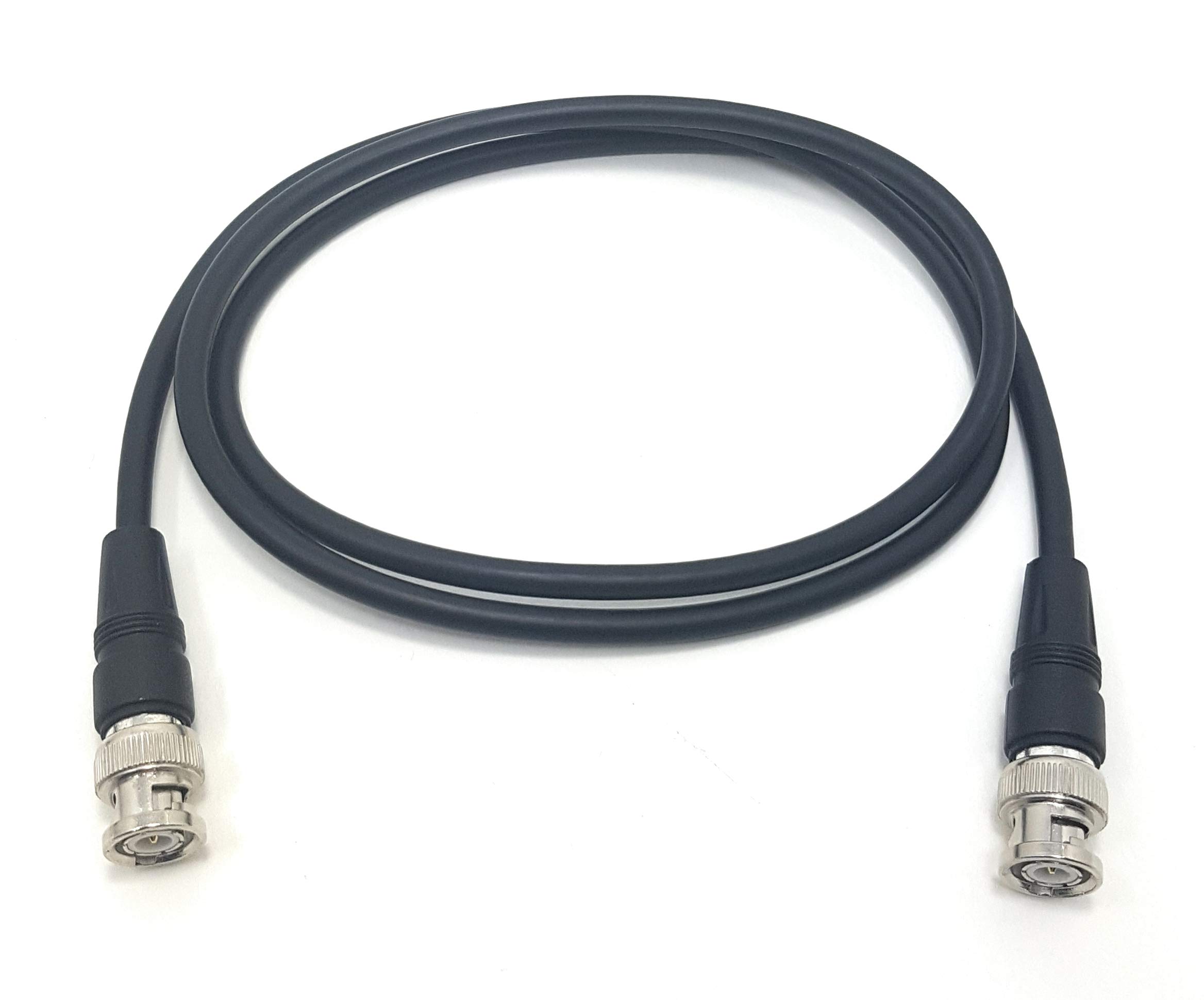 Maincore1m BNC to BNC / RG58 50ohm CCTV Camera Video Coaxial Cable Lead (Available in 1m, 2m, 3m, 5m, 10m, 15m) (1m)