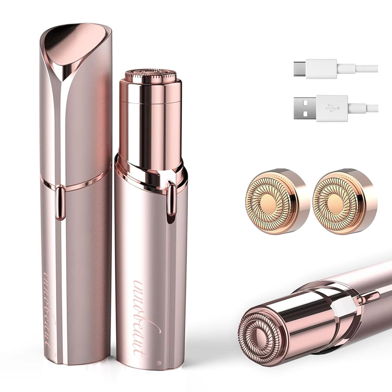 About Face Pro-Premium Facial Razors - 3 Beauty Groomers for Hair Removal, Ideal for Shaving, Exfoliating, Dermaplaning and Brow Shaping, Japanese Stainless Steel Gently Removes Facial Hair