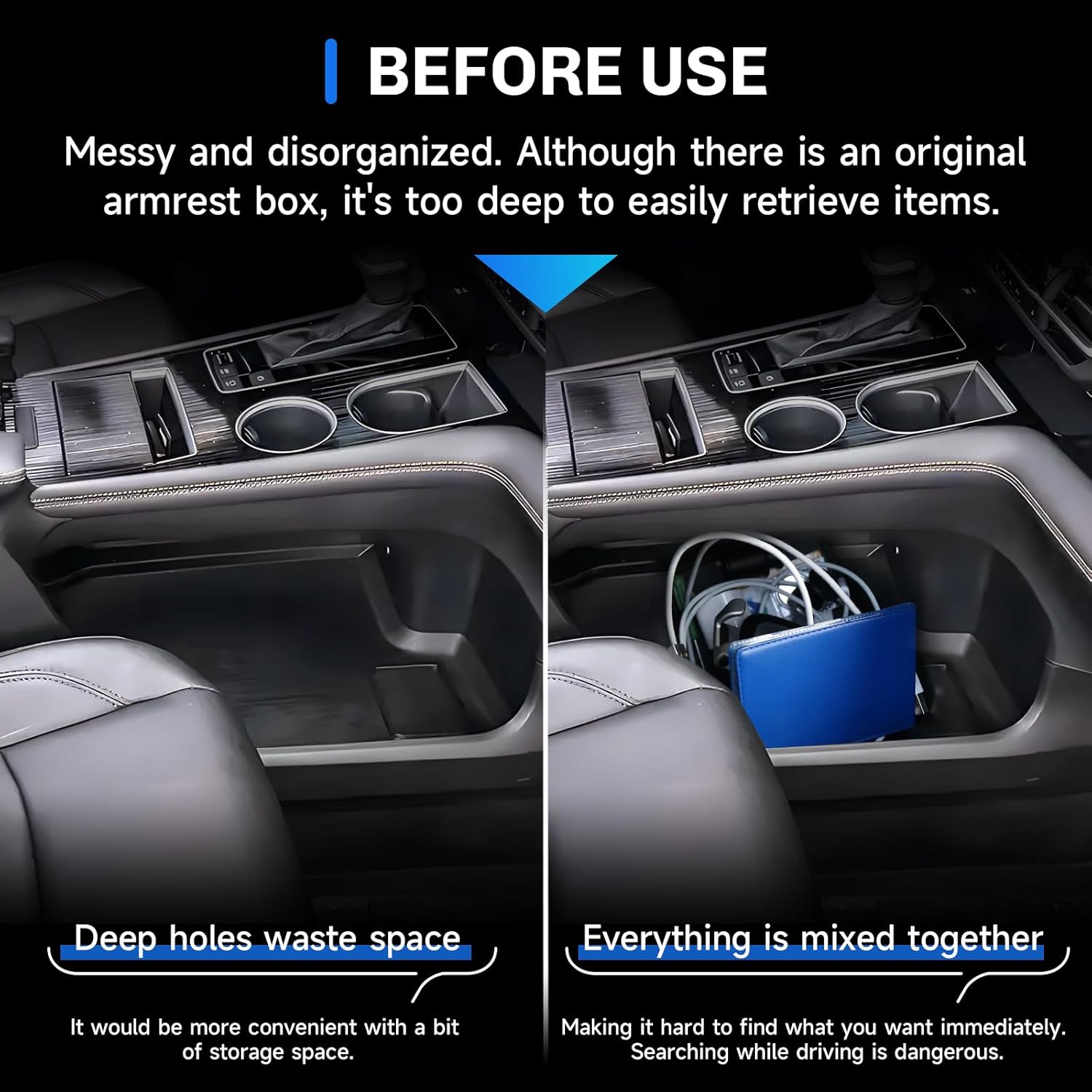 SXCY for 2025 2026 Toyota Sienna Center Console Organizer for 2025 2026 Toyota Sienna Accessories Silicone Under Console Cupholder Tray for 2021-2026 Sienna Under Console Storage[Not for Cool Box] 21-26 Sienna Under Console Tray[Not for Cool Box]