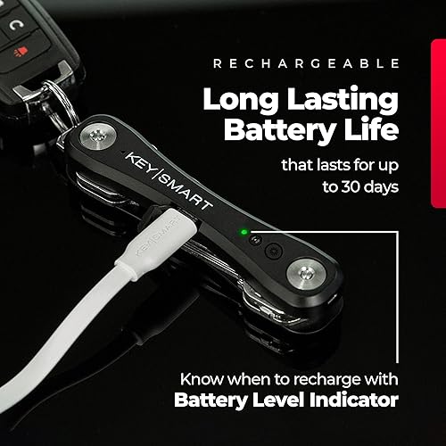 Miniatura 5 de KeySmart iPro Localizador de Llaves con Sonido - Llavero Organizador de Llaves, Compatible con la Aplicación Find My de Apple, Organizador de