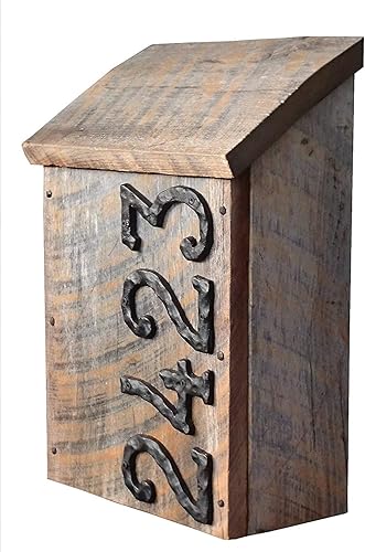 Miniatura 9 de NACH - Números de casa rústicos de hierro fundido