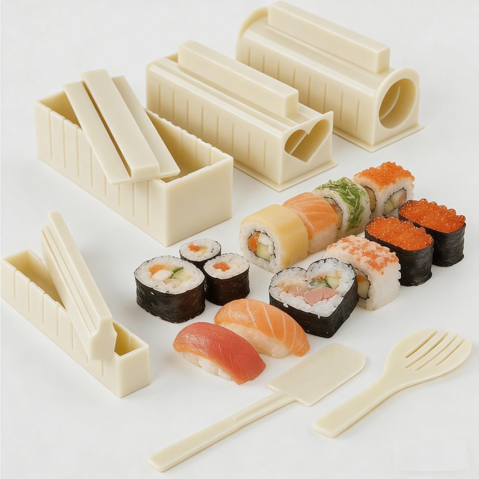Moules à sushis Exzact crème pour animer vos soirées japonaises en famille