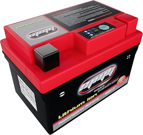 Miniatura 3 de MMG YTZ7S - Batería sellada de iones de litio para deportes motorizados de 12 V 150 cca, batería ligera y duradera para motocicletas, cuatrimotos,