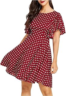 Polka dot dress amazon Clearance