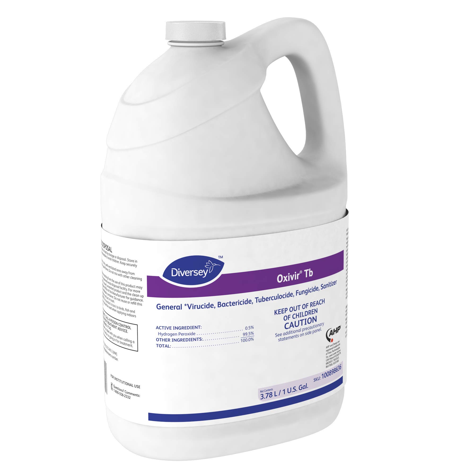 Diversey Oxivir Tb ReadyToUse Disinfectant Cleaner 1 Gallon