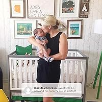 Vista 12 de Delta Children Tribeca - Cuna convertible 4 en 1, color blanco bianca/natural