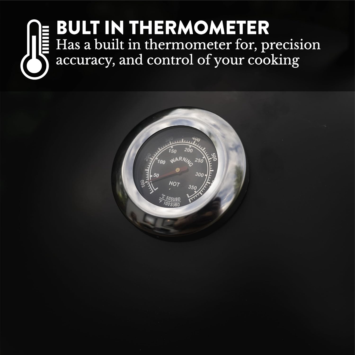 GasOne CSM-18 Vertical Smoker – 18 Inch Heavy Duty Charcoal Smoker – Multipurpose Charcoal BBQ Grill Smoker for Outdoor – Easy Assembly, 1 Access Door Grill with Smoker