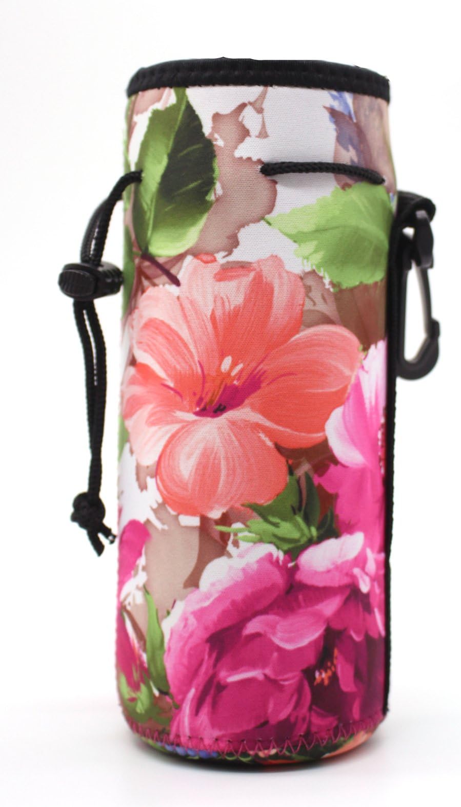 Water Bottle Carrier,Insulated Neoprene Water Gym Travel Bottle Holder Bag Protector Sleeve Case Pouch Cover 0.6L or 0.75L, Great for Stainless Steel and Plastic Bottles