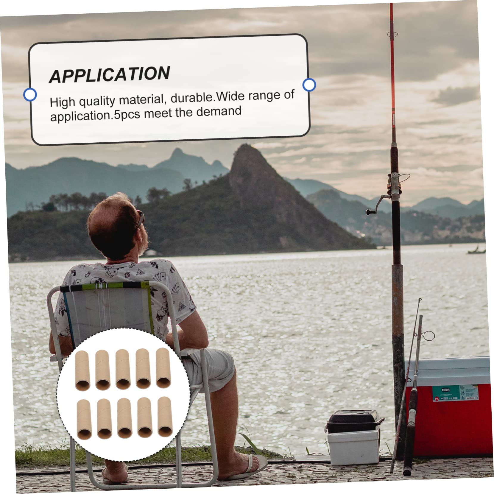 HOODANCOS 15Pcs Round Paper Tubes for Crafting Sturdy Cardboard Poster Tubes for Projects Storage and Art Class Inner Versatile Crafting