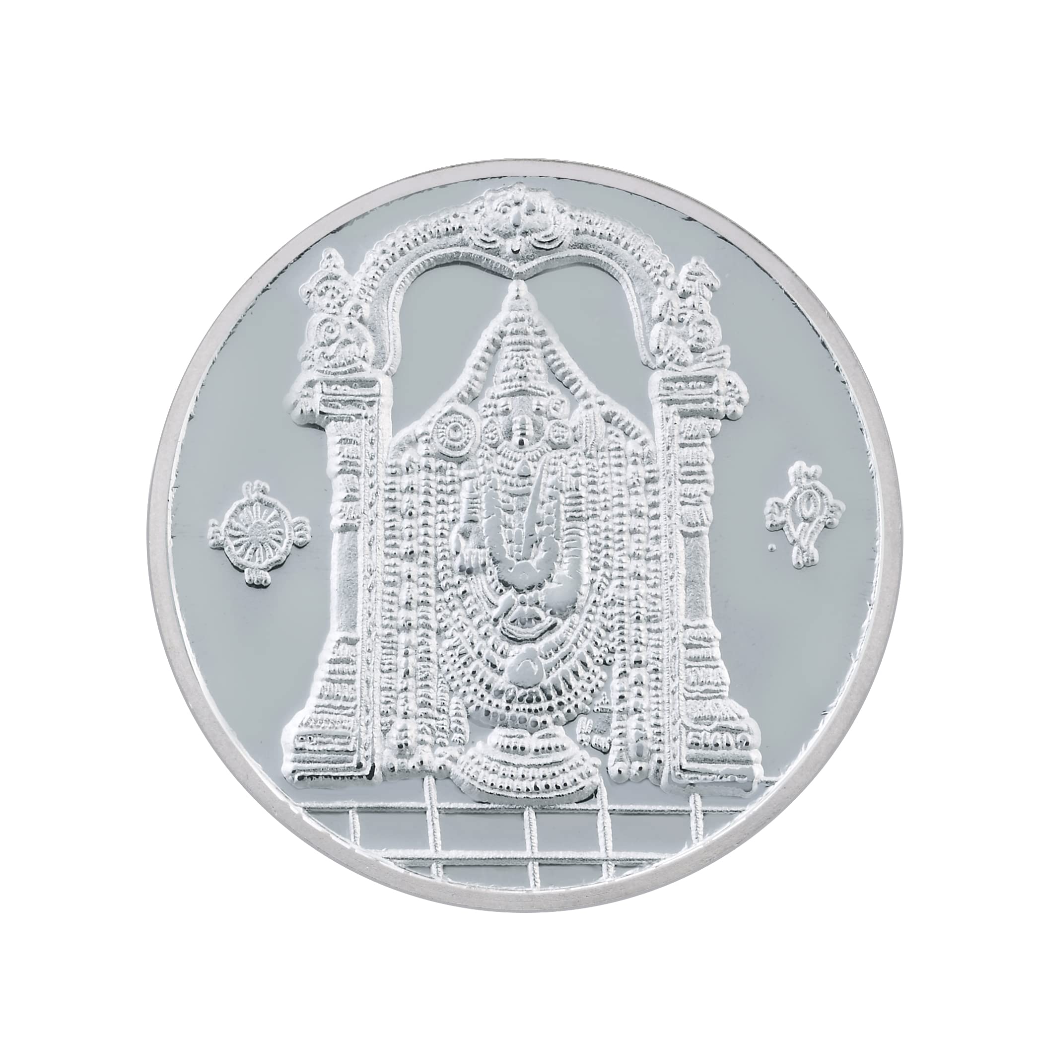 999 Purity Lord Balaji Silver Coin 10 Gram-image-27