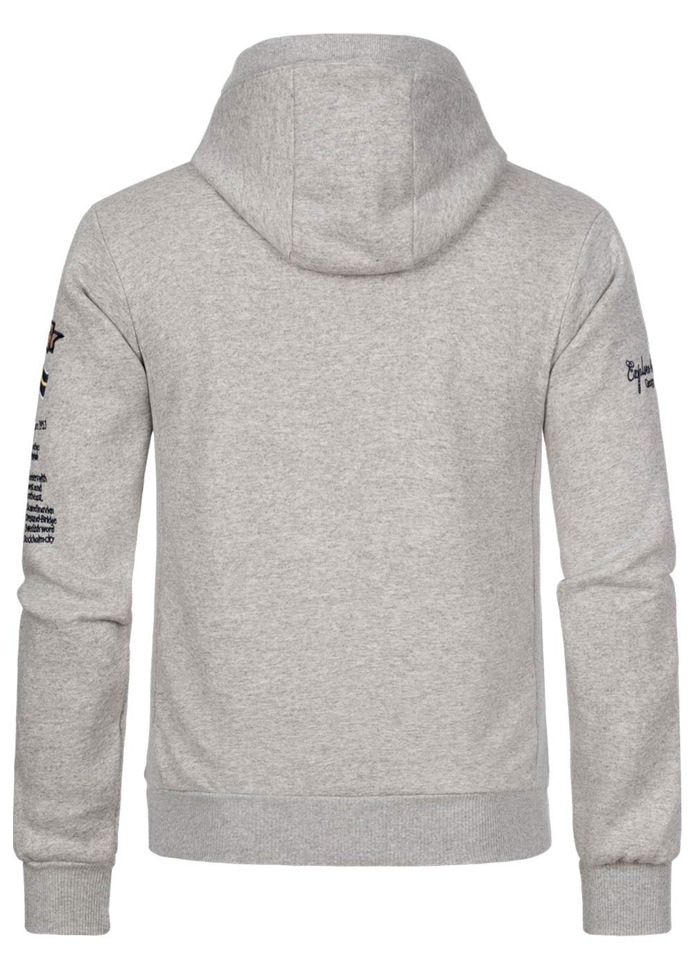 Geographical Norway Gymclass Men - Sudadera Hombre con Capucha Bolsillo Canguro para Hombres - Jersey Sudaderas Manga Larga - Ropa para Hombre Primavera Verano Otoño Invierno