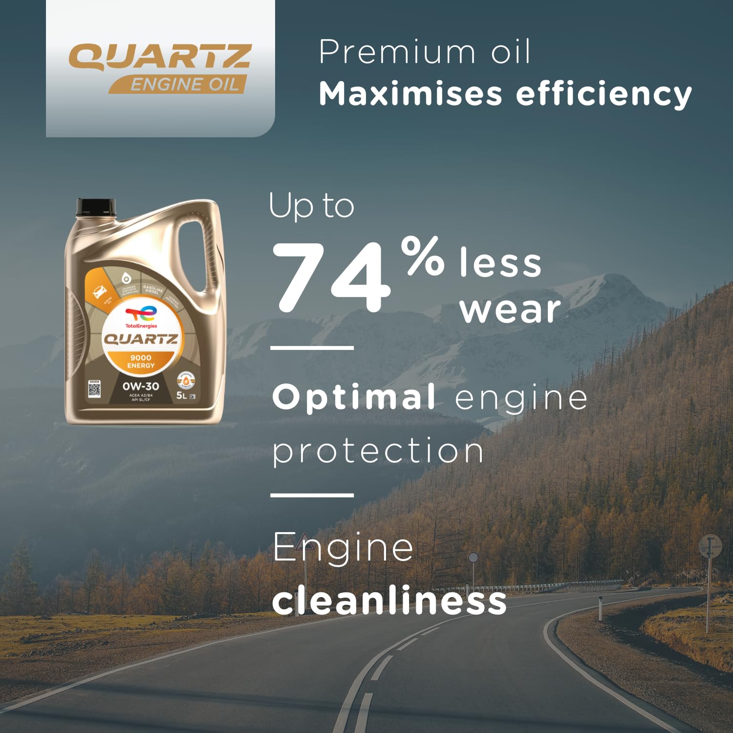 Total 0W-30 Quartz 9000 Energy - 5 Liter 0W30 Motoröl