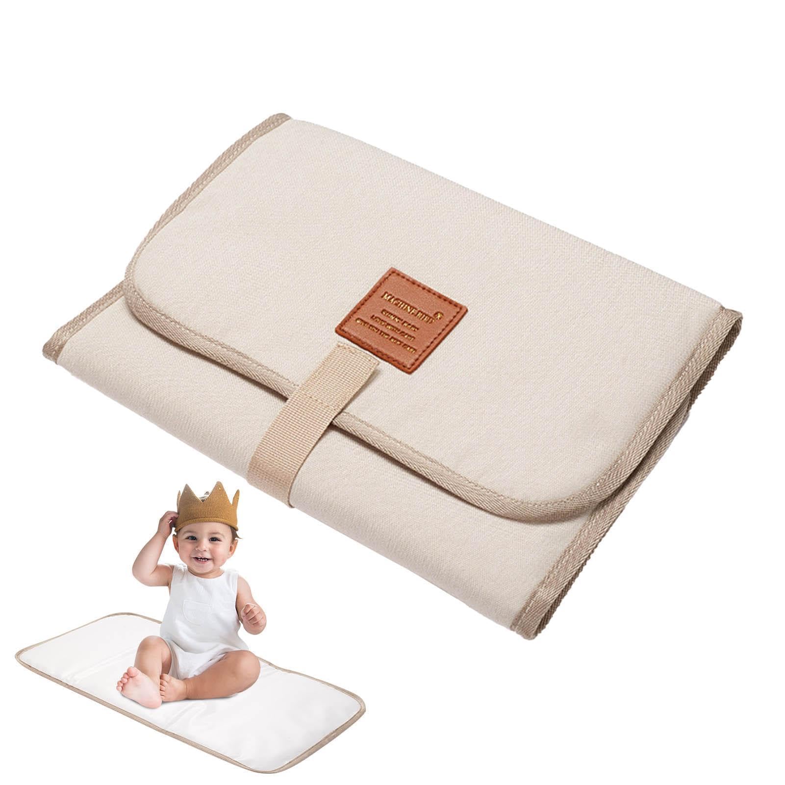 Changing Mat Portable, 1 Pcs Portable Changing Mat, Waterproof Foldable Baby Changer Pads, Machine Washable