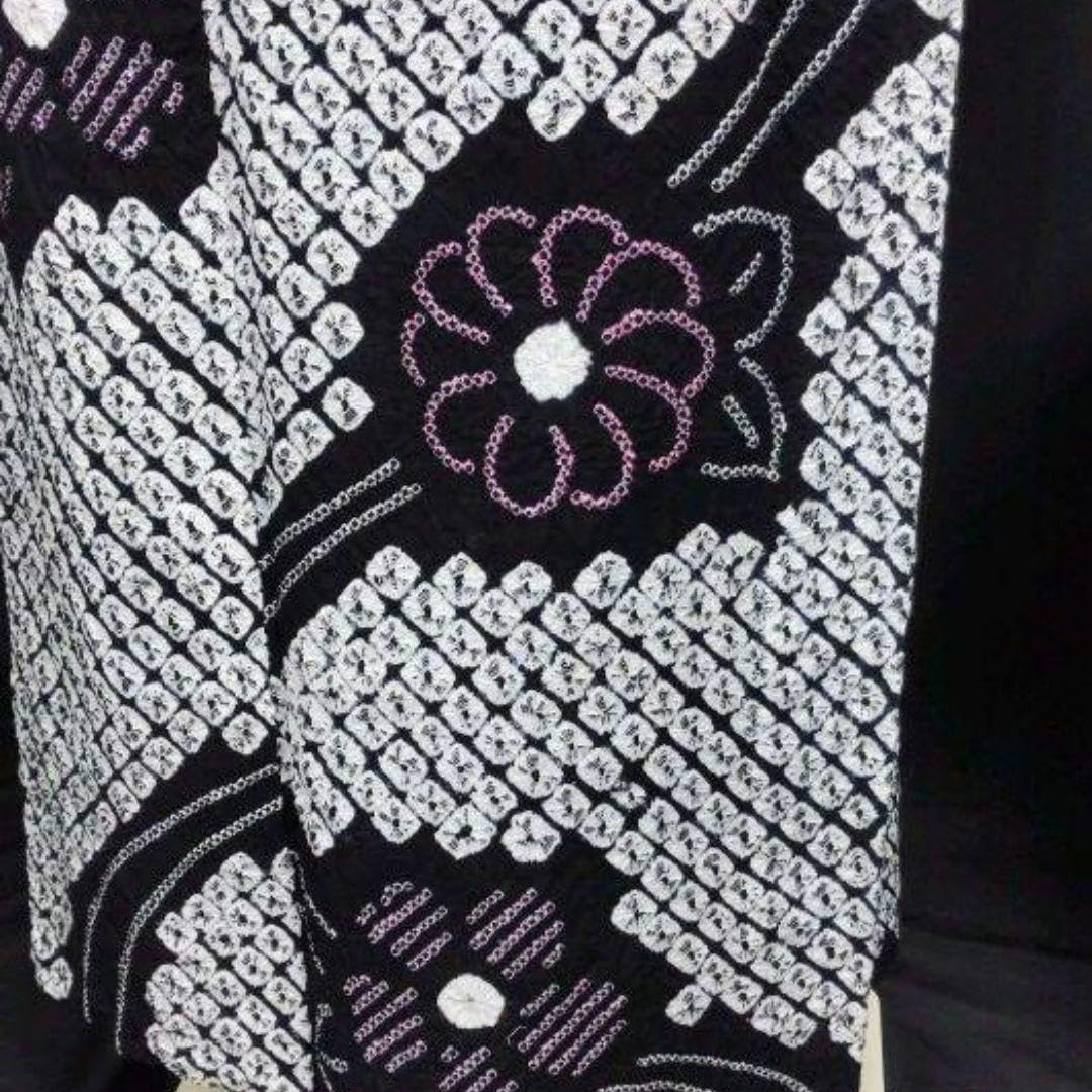 新品 単衣 猫 刺繍 着物“愛らしくも大人びて”正絹 仕付け糸付 紬 5428 新品 単衣 猫 刺繍 着物“愛らしくも大人びて”正絹 仕付け糸付 紬 5428