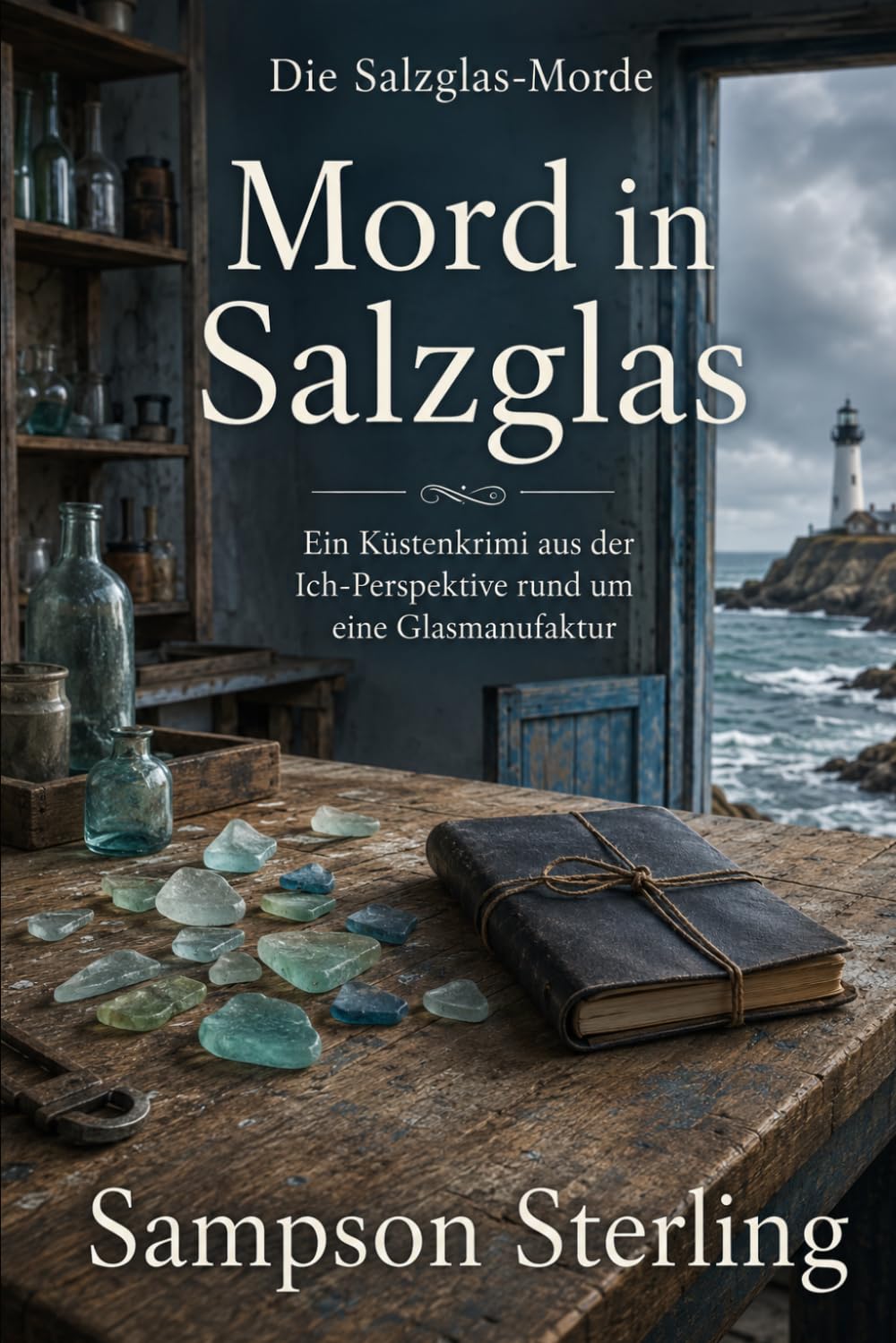 Mord in Salzglas: Ein Küstenkrimi aus der Ich-Perspektive rund um eine Glasmanufaktur (Die Salzglas-Morde)
