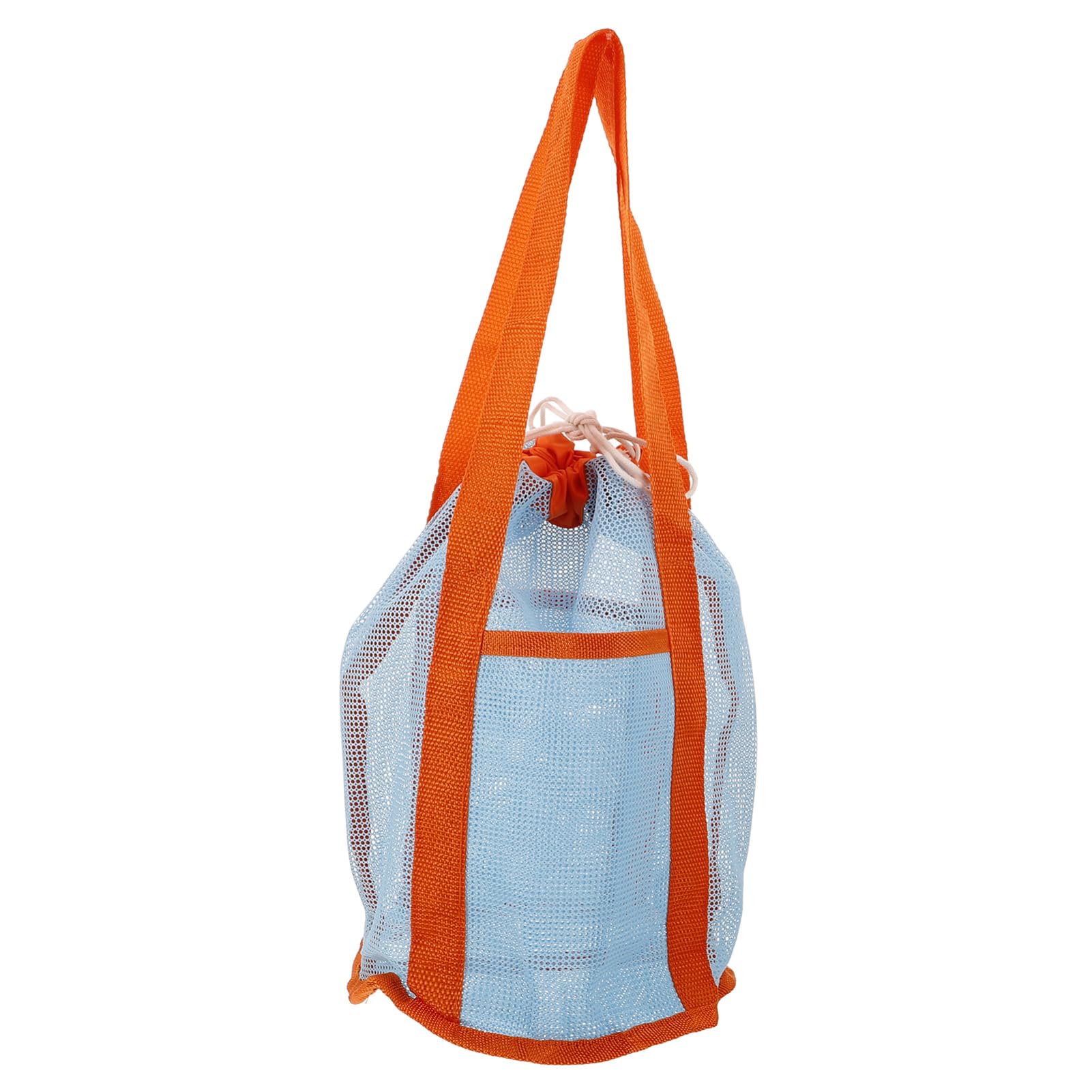 CALLARON Mesh Beach and Girls Storage Bag Mesh Toy Pouch for Beach Toys Large Capacity for Children's Digging Tools