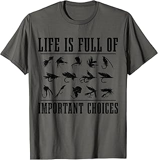 Fly Fishing Gift Vintage Fishing Fisherman Fly Fishing T-Shirt