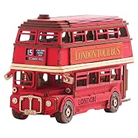 Rolife Puzzle 3D Legno London Tour Bus Smodellismo da Costruire Adulti für Kinder