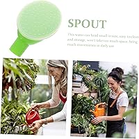 Vista 7 de Yardwe Cabezal de regadera de plástico verde universal