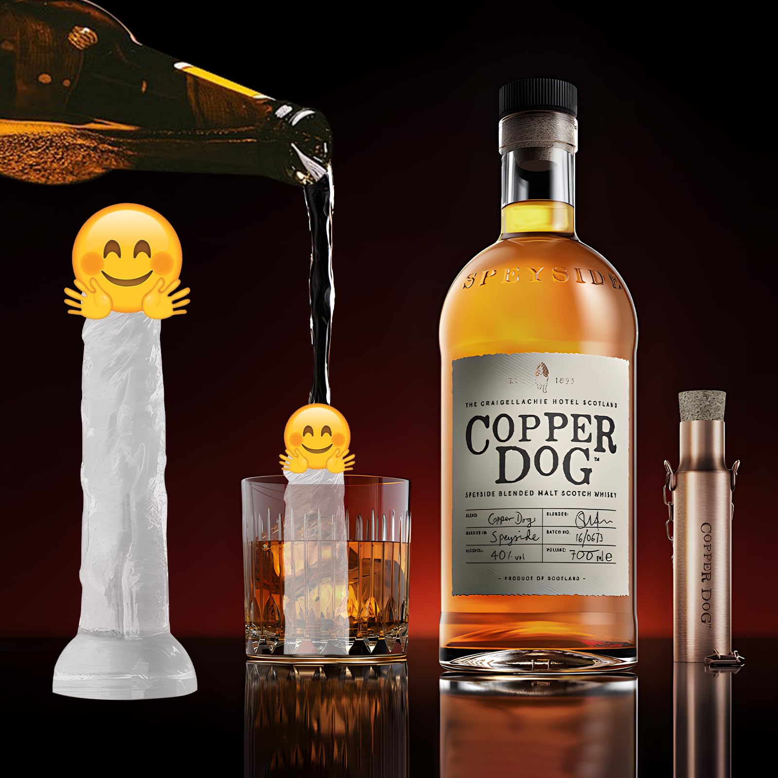 Bac à Glaçons Fantaisie En Silicone Avec Couvercle Pour Adulte